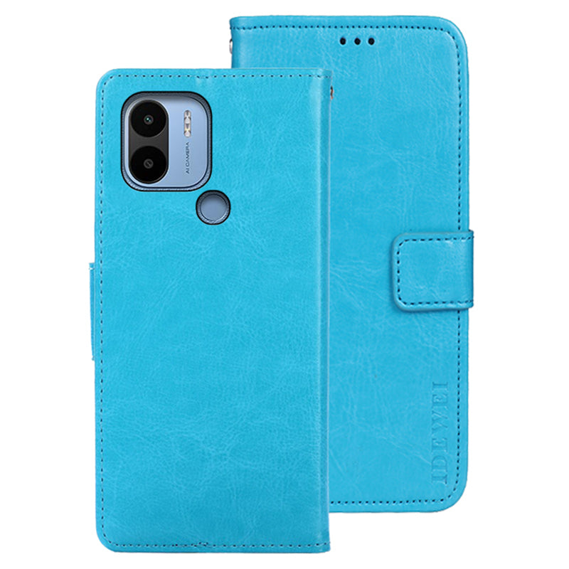 IDEWEI For Xiaomi A1 4G Poco C50 4G A2 4G PU Leather Flip Phone Cover Protective Case Viewing Stand Crazy Horse Texture Wallet Shell IDEWEI For Xiaomi A1 4G Poco C50 4G A2 4G PU Leather Flip Phone Cover Protective Case Viewing Stand Crazy Horse Texture Wallet Shell